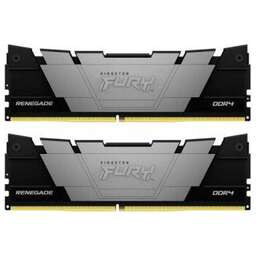 KINGSTON Память DDR4 2x32GB 3600MHz KF436C18RB2K2/64 Fury Renegade Black RTL Gaming PC4-28800 CL18 DIMM 288-pin 1.35В dual rank с радиатором Ret