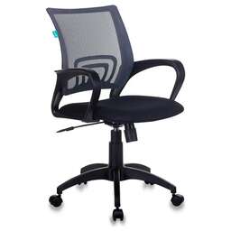 БЮРОКРАТ Кресло CH-695N, на колесиках, сетка/ткань, черный [ch-695n/dg/tw-11]