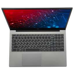 IRU Ноутбук Planio 15INP N-series N100 8Gb SSD256Gb Intel UHD Graphics 15.6" IPS FHD (1920x1080) FreeDOS grey WiFi BT Cam 5000mAh (2023738)