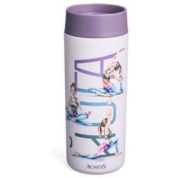 AGNESS ТЕРМОКРУЖКА YOGA 350 МЛ 798-114