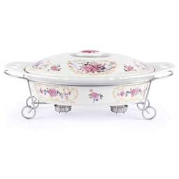 POMIDORO POMI D'ORO P155031 Debora Мармит керамический с крышкой