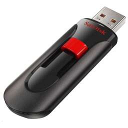 SANDISK 256GB CRUZER GLIDE черный USB2.0 (SDCZ60-256G-B35)