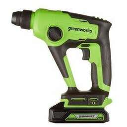 GREENWORKS Перфоратор GD24SDS1K2 Li-Ion, 2Ач [3803107ua]
