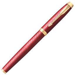 PARKER Ручка перьев. IM Premium F318 (CW2143650) Red GT F ст.нерж. подар.кор