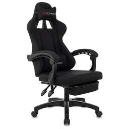 ZOMBIE Кресло игровое Weaver, на колесиках, ткань, черный [ weaver b]