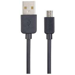 PERFEO (U4006) USB A вилка - Micro USB вилка, 2.4A, черный, 1 м, Micro ONE