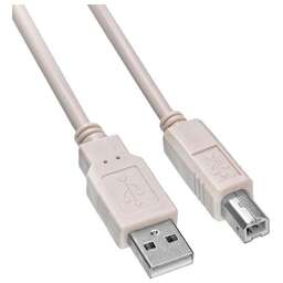 BURO Кабель USB2.0 USB A(m) - USB B(m), 1.8м, серый [usb2.0-am/bm]