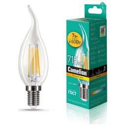 CAMELION (13454) LED7-CW35-FL/830/E14