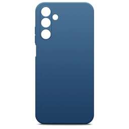 BORASCO Чехол (клип-кейс) Microfiber Case, для Samsung Galaxy A25, синий [72896]