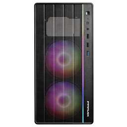 IRU Компьютер Game 520B5G AMD Ryzen 5 5600, DDR4 16ГБ, 512ГБ(SSD), NVIDIA GeForce RTX 3060 - 12 ГБ, FreeDOS, черный [2061464]