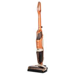 KITFORT Моющий пылесос (handstick) КТ-5219, 140Вт, оранжевый/коричневый