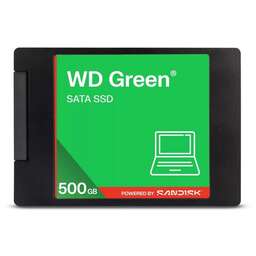 WESTERN DIGITAL Твердотельный накопитель SSD 2.5" 500GB WD Green Client SSD 6Gb/s WDS500G5G0A