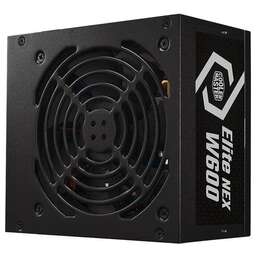 COOLER MASTER Блок питания Elite Nex W600, 600Вт, 80 PLUS WHITE, 120мм, черный, retail [mpw-6001-acbw-beu]