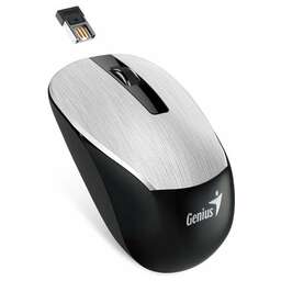 GENIUS Мышь беспроводная NX-7015 silver (USB Pico, 3but)(31030019404)