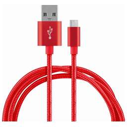 ENERGY Кабель ET-26 USB/Type-C, красный (104106)