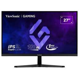 VIEWSONIC Монитор 27" VX27G1-HD черный IPS LED 16:9 HDMI матовая 300cd 178гр/178гр 1920x1080 180Hz DP FHD 3.5кг