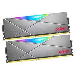 A-DATA Память DDR4 2x8GB 3600MHz AX4U36008G18I-DT50 XPG Spectrix D50 RGB RTL Gaming PC4-28800 CL18 DIMM 288-pin 1.35В dual rank с радиатором Ret