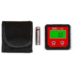 RGK Уровень U-66 электронный магнит. черный/красный (776080)