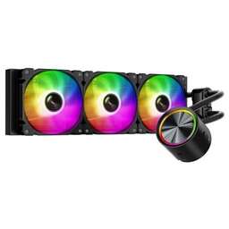 JONSBO Система водяного охлаждения TG-360 ARGB Soc-AM5/AM4/1200/1700/1851 черный 4-pin 22.9-35.4dB Al+Cu 300W 2660gr Ret (TG-360 ARGB BLACK)