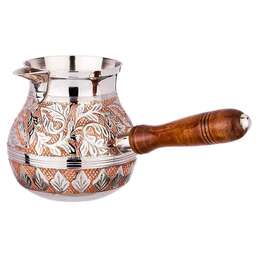 LEFARD ТУРКА РЕЗНАЯ "ROSSO" 450МЛ. ЛАТУНЬ (КОР=40ШТ.) 733-111