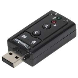 NONAME Звуковая карта USB TRUA71, 2.0, Ret [asia usb 8c v & v]