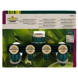 RACO Распределитель 4250-55258C Д.вх.1/2" Д.вых.3/4" зеленый/белый