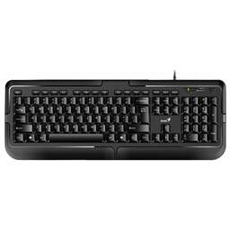 GENIUS Клавиатура проводная KB-118 II black (USB, 104 клавиши, кабель 1.5 м) (31310051402)