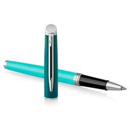WATERMAN Ручка роллер Hemisphere Colour Blocking (2190124) Green CT F черн. черн. подар.кор