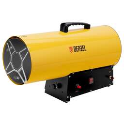 DENZEL Газовая тепловая пушка GHG-50, 50 кВт, 1400 м3/ч, пропан-бутан 96480