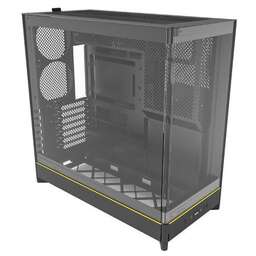 MONTECH ATX HS02, без БП, черный [hs02 black]