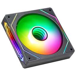 FORMULA Вентилятор для корпуса Floe 12BK ARGB 120х120x25 черный 4-pin 26.8дБ (FLOE 12BK ARPW) Ret