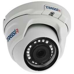 TRASSIR Камера видеонаблюдения IP TR-D2S5-noPoE v2, 1080p, 3.6 мм, белый