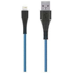 SMARTBUY (iK-520n-2 blue) USB - 8 pin, "карбон"- 2.0 м,синий