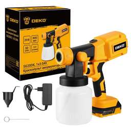 DEKO SG20DK, 20В, 800 мл, 1x3.0Ач 083-1133