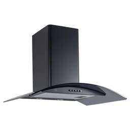 MBS Вытяжка каминная Ruta 150 Glass Black, кнопочное управление, черный стекло