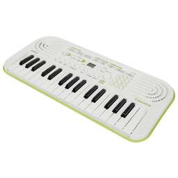CASIO Синтезатор SA-50 32клав. зеленый/белый