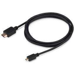 BURO Кабель аудио-видео HDMI 1.4 HDMI (m)/Micro HDMI (m) 1.8м. черный (MICROHDMI-HDMI-1.8)