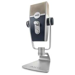 AKG Микрофон проводной Lyra C44-USB 2м серый