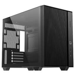 ID-COOLING Корпус Case FLOW 500 Black mATX/ win TG/no fan/ Gen2 Type C/ CPU180mm/ GPU 403mm/ no PSU