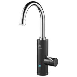 ELECTROLUX Водонагреватель Taptronic Black, проточный, 3.3кВт, кран, черный [нс-1246479]
