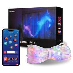 YEELIGHT Умная штора-гирлянда , 475 ламп , 1,5м x2м / RGBIC+ BLE / YLYDD-0053