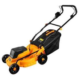 DEKO Газонокосилка аккумуляторная DKLM40V, 37см, несамоходная, 5Ач, с ЗУ [085-2025]