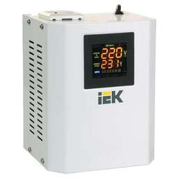 IEK Стабилизатор напряжения Boiler 0.5кВА однофазный белый (IVS24-1-00500)