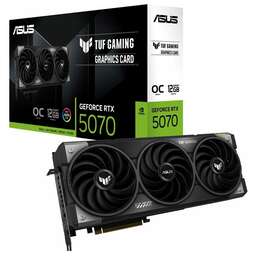 ASUS Видеокарта NVIDIA GeForce RTX 5070 TUF-RTX5070-O12G-GAMING 12ГБ Gaming, GDDR7, OC, Ret