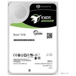 SEAGATE 12TB Exos X18 (ST12000NM000J) {SATA 6Gb/s, 7200 rpm, 256mb buffer, 3.5"}