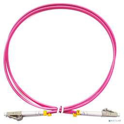 Cabeus FOP-50-OM4-LC-LC-0,5m Шнур оптический duplex LC-LC 50/125 mm OM4 0,5м LSZH