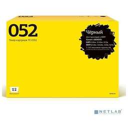 T2 Cartridge 052 Картридж TC-C052 для CANON i-SENSYS LBP212dw/214dw/215x/MF421dw/428x/426dw/429x (3100 стр.) чёрный, с чипом