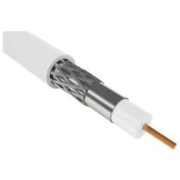 ITK Кабель коаксиальный CC1-R5F1-111-100-G RG-59 F/UTP 75Om PVC внутренний 100м белый