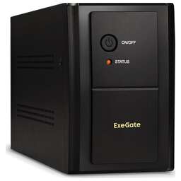 Exegate EP285516RUS ИБП ExeGate SpecialPro UNB-2000.LED.AVR.EURO.RJ <2000VA/1200W, LED, AVR, 4 евророзетки, RJ45/11, Black>