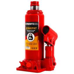 SCHWARTZ Гидравлический домкрат 4т 195-380 мм, пл.кейс